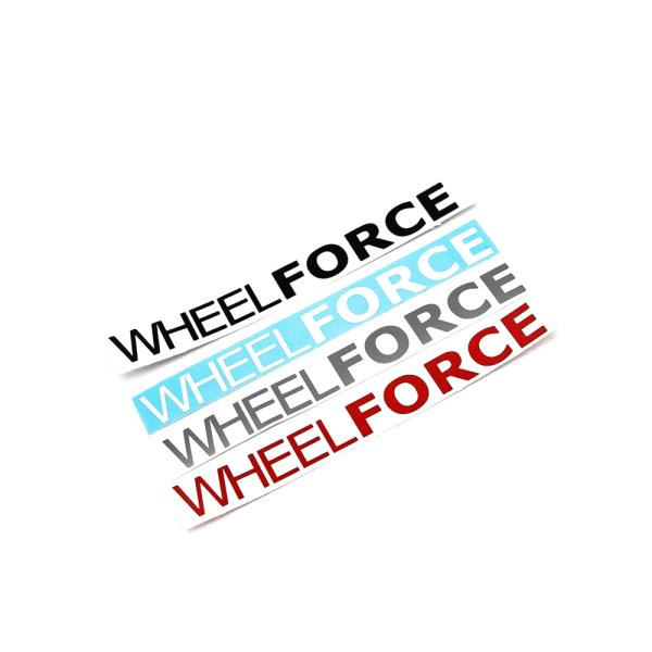 WF STICKERS | "WHEELFORCE" FOLIENSTICKER